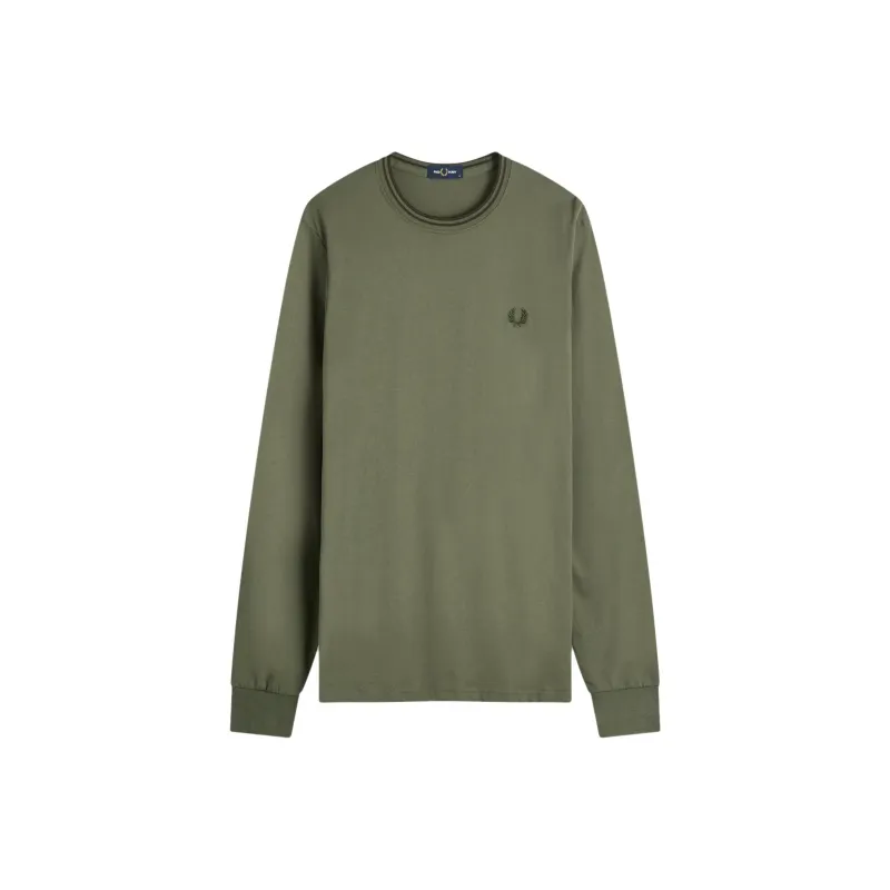 FRED PERRY T Shirts Men Green-0