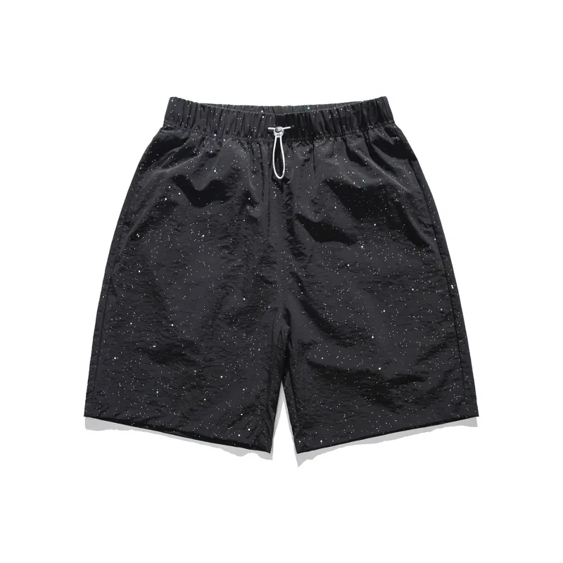 FAVEPOP Casual Shorts Unisex Black-0