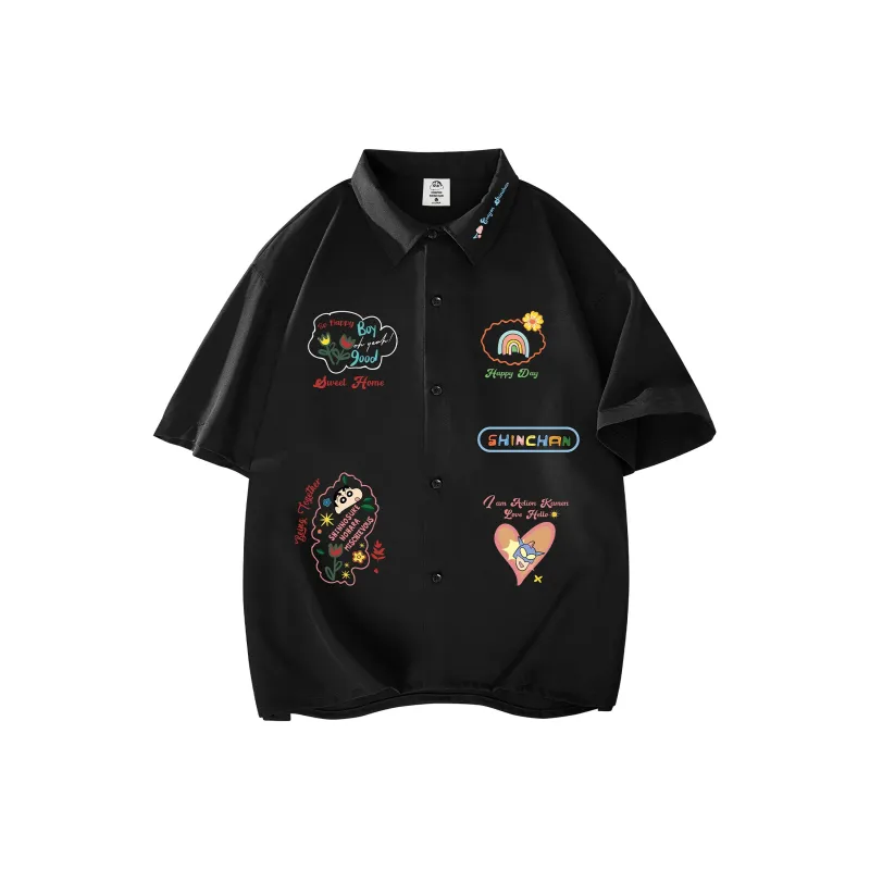 Crayon Shinchan Shirts Unisex-4