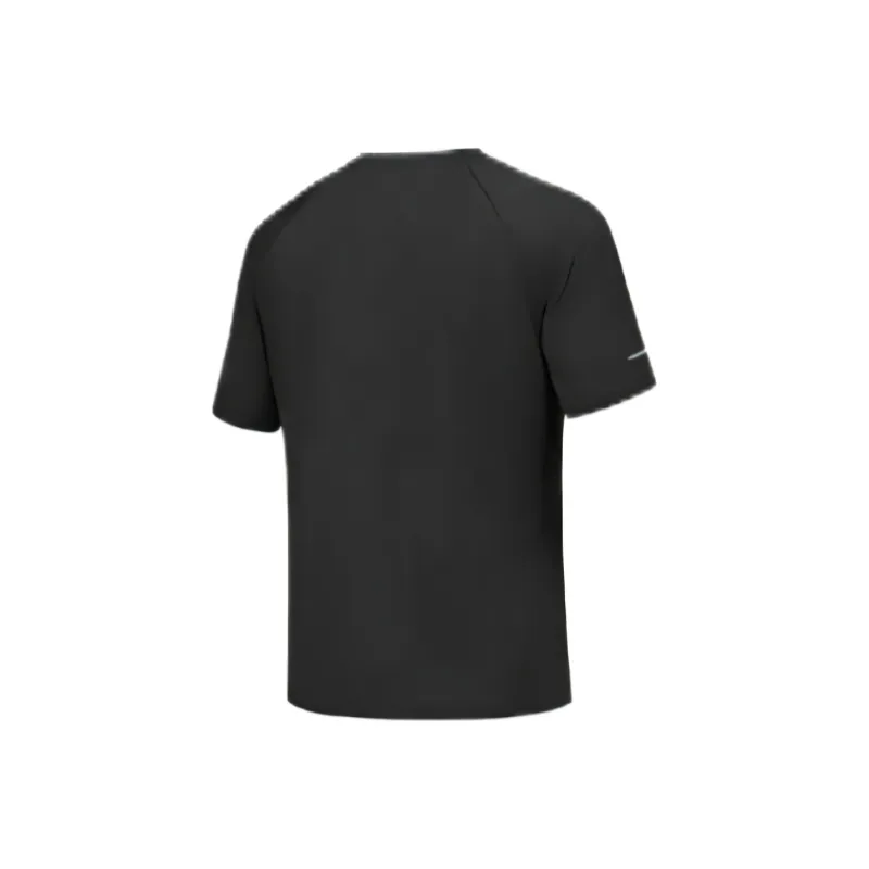 Skechers GODRI Raglan Sleeve T Shirt Women's Carbon Black 0018-1