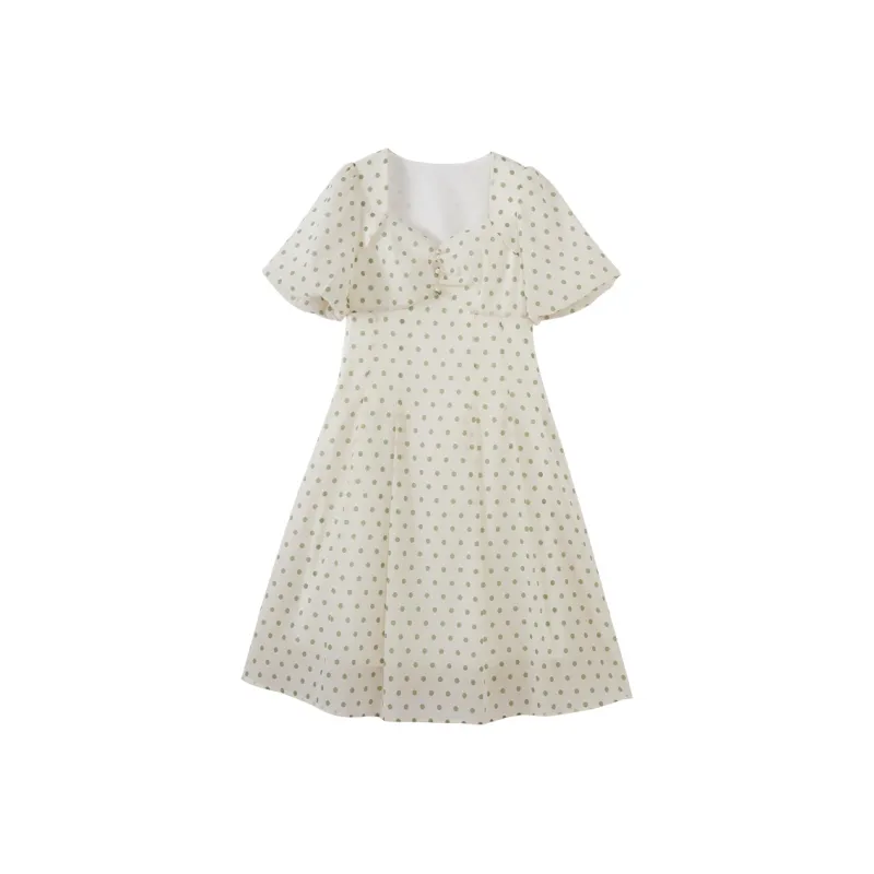 XIANGYING Short Sleeved Dress Women's-2