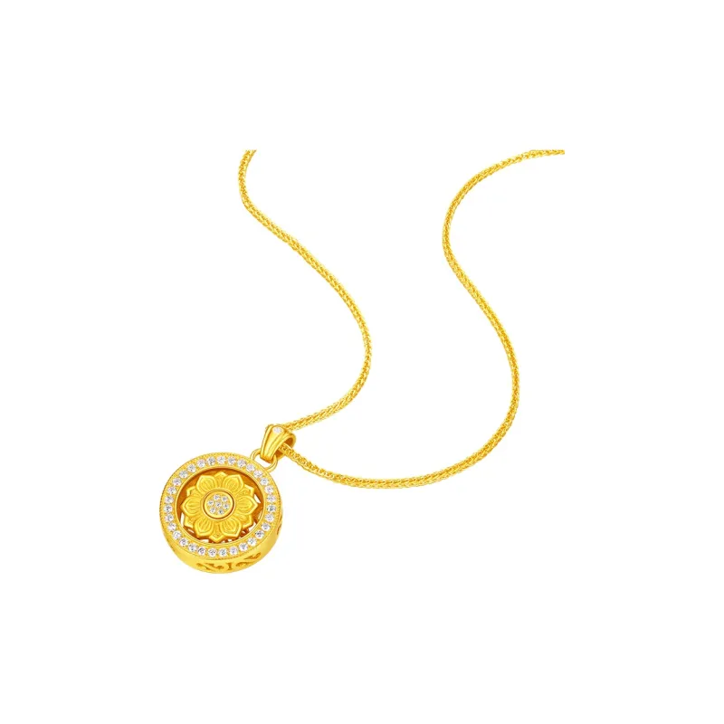 CHOW TAI SENG S925 Silver Necklaces Women's-1