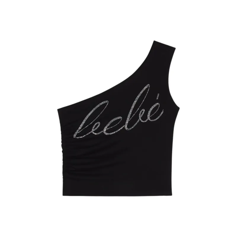 DOKZB T Shirts Women's Black-0