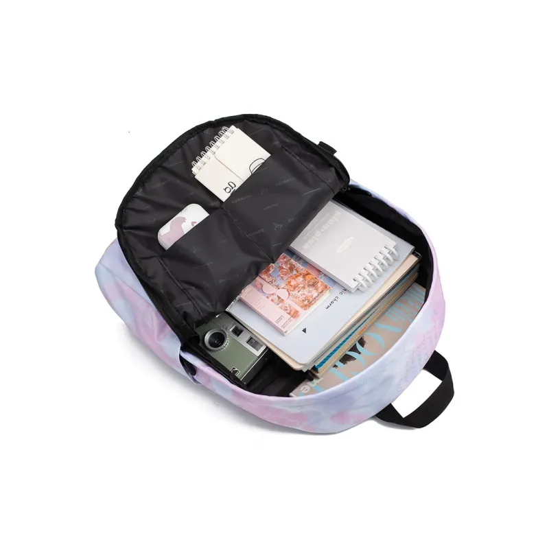 NOT ME Polyester Backpack 14 Inch Laptop Backpack Regular Unisex Romantic Pink-5