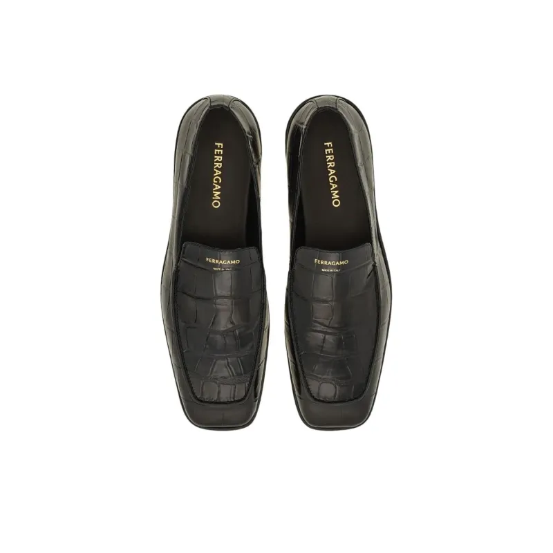 FERRAGAMO Casual Shoes Men's Black-3