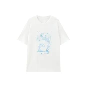 PEACEBIRD T Shirts Women's White