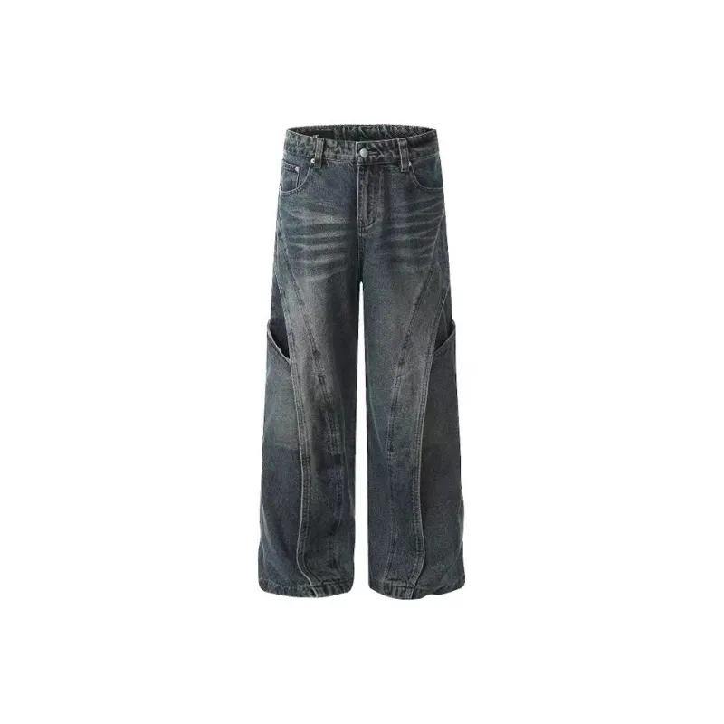 HKRXEC Jeans Men Blue-0
