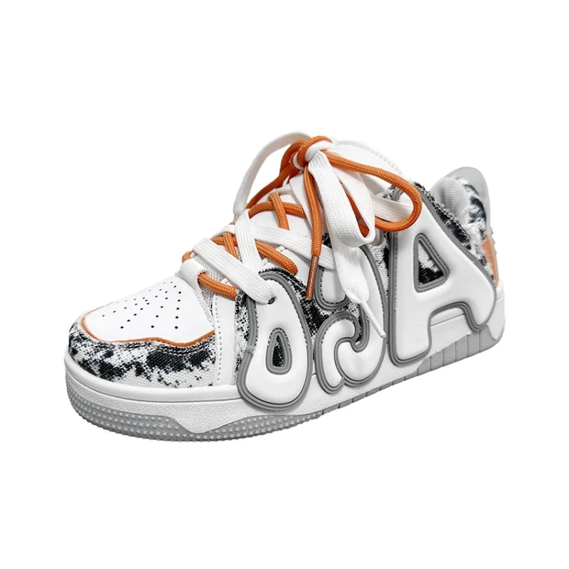 Kung Fu Partners Lightweight And Breathable Low Top Skateboard Shoes Unisex-5