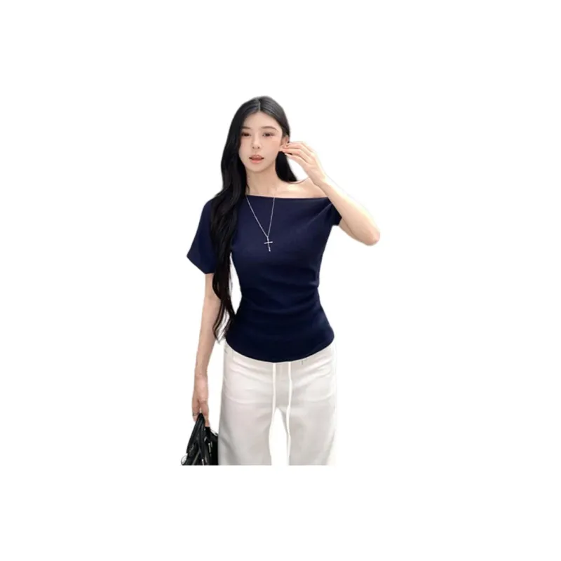 GOSO T Shirts Women's Dark Blue-2