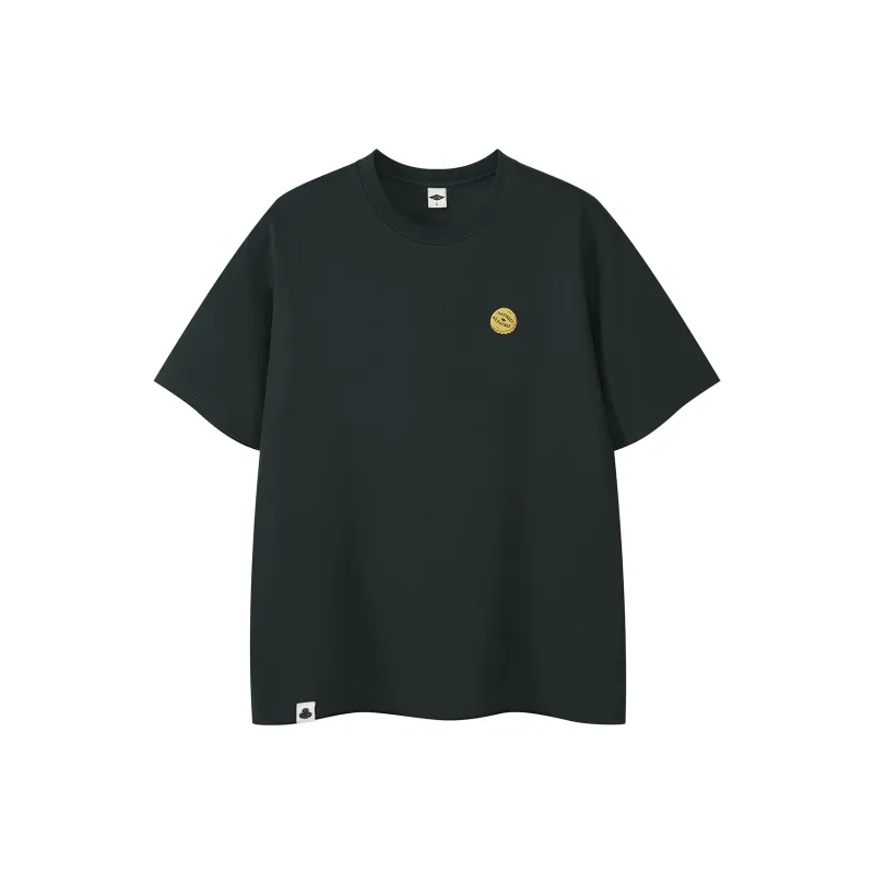 714STREET Heavyweight Casual Skin Friendly Comfortable 100% Cotton Half Sleeve Short Sleeved T Shirts Unisex-1