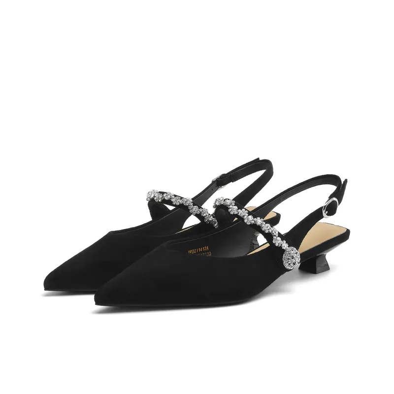 D FUSE SCANDINAVIA Chunky Heel High Heels Women's-6