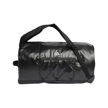Adidas Gym Polyester Travel Bag 29.4L Unisex Carbon Black & Reflective Silver