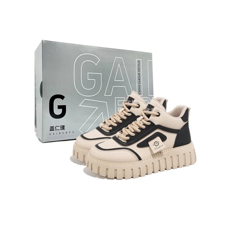 Gai Renpu Anti Slip Wear Resistant Low Top Skateboard Shoes Women's-6