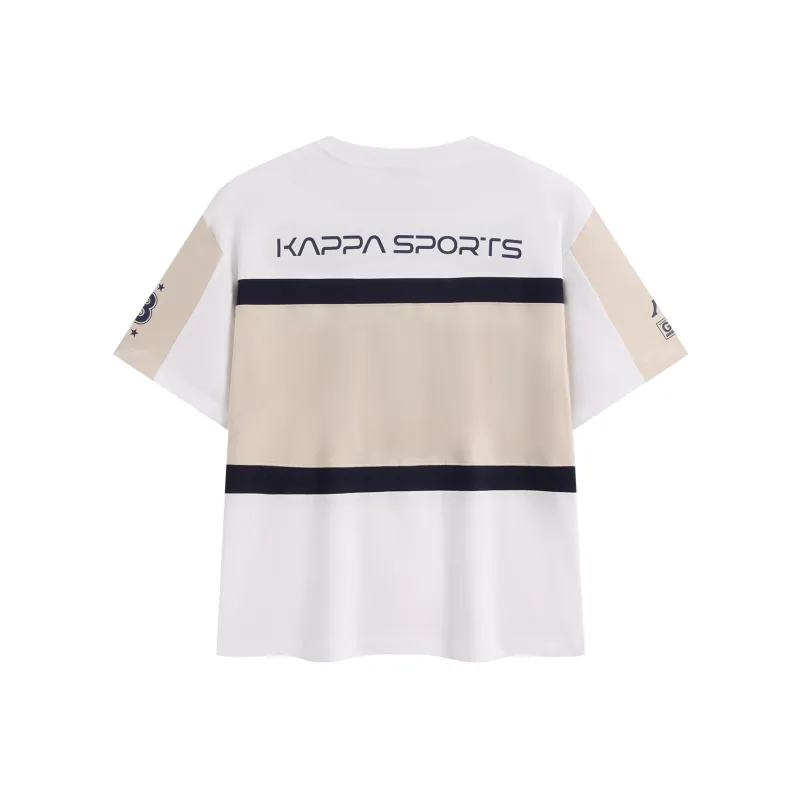 Kappa 1916 Series T Shirt Unisex White-1