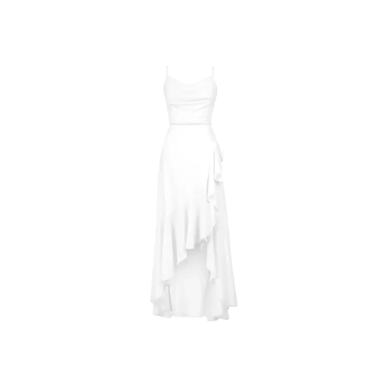 PRONOUNCE Slip Dresses Women's White-0