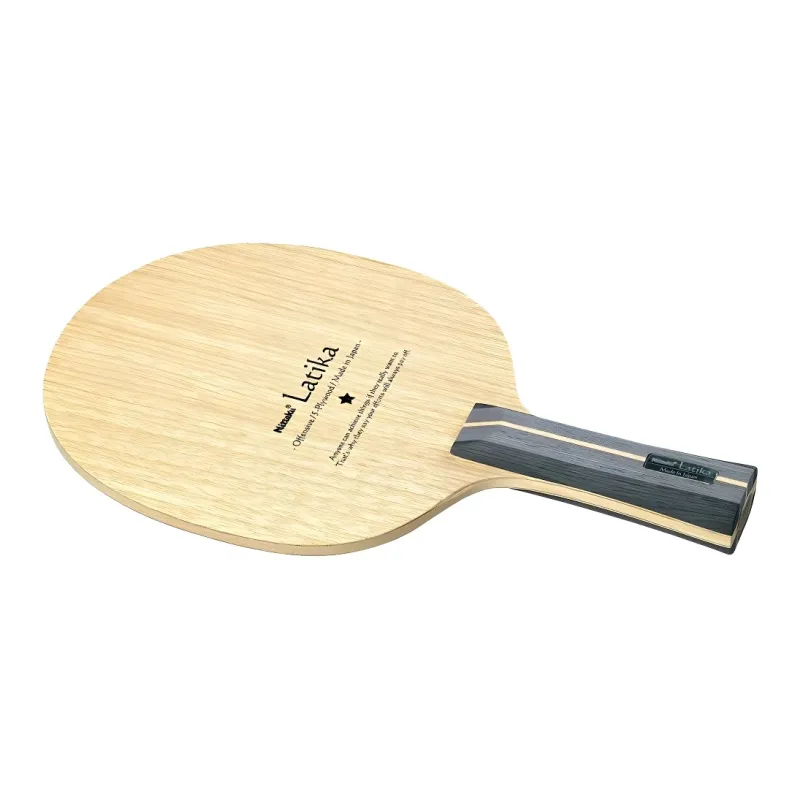 NITTAKU Lattica Table Tennis Blades Head Heavy, Handle Light, Blade Quick Attack Suitable Unisex Timber-0