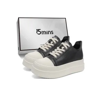15 MINS Abrasion Resistant Slip Resistant Low Top Skateboard Shoes Men's