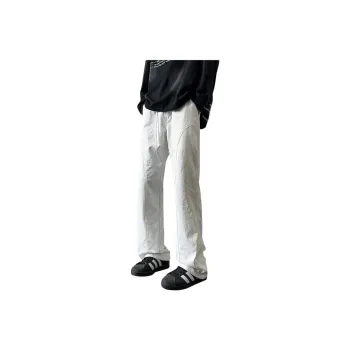 A02 Casual Pants Unisex Ecru