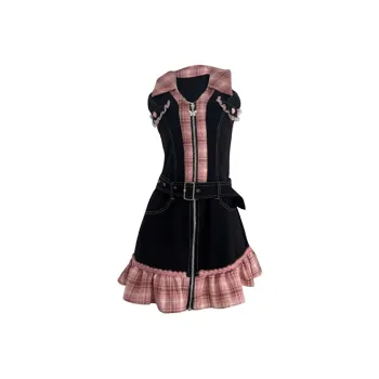 TIBINB Sleeveless Dress Women's