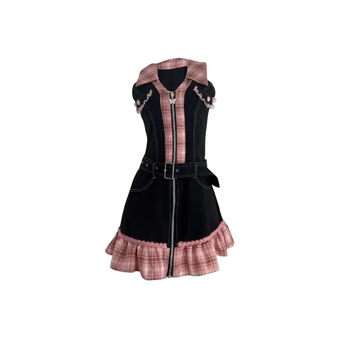 TIBINB Sleeveless Dress Women's-0