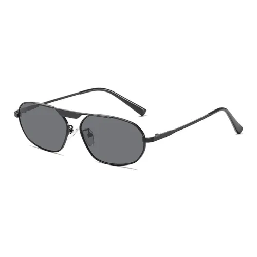 YUZHAOLIN Metal Irregular Shape Sunglasses Unisex