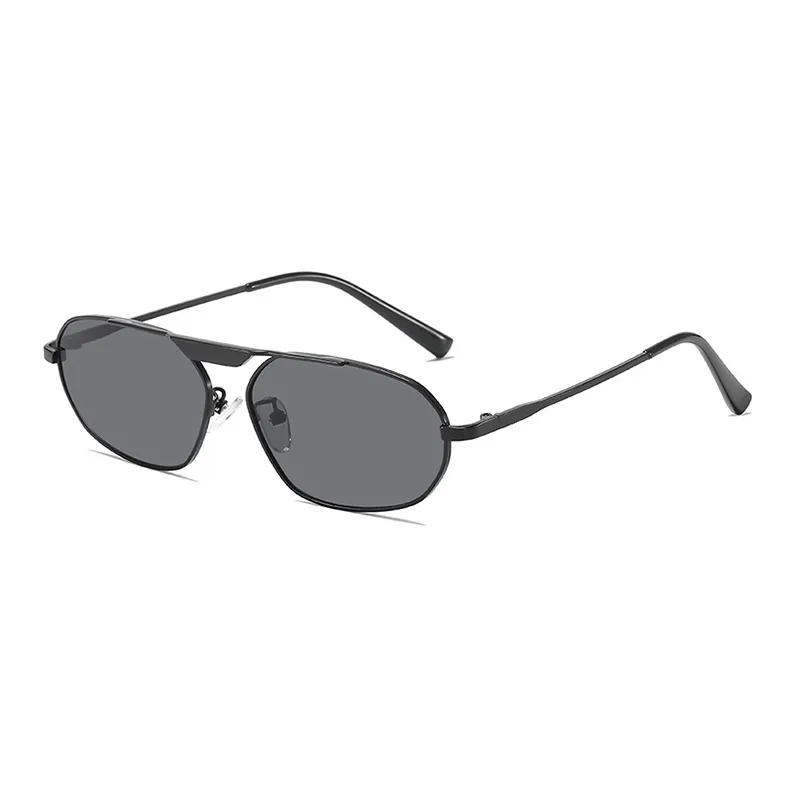 YUZHAOLIN Metal Irregular Shape Sunglasses Unisex-0