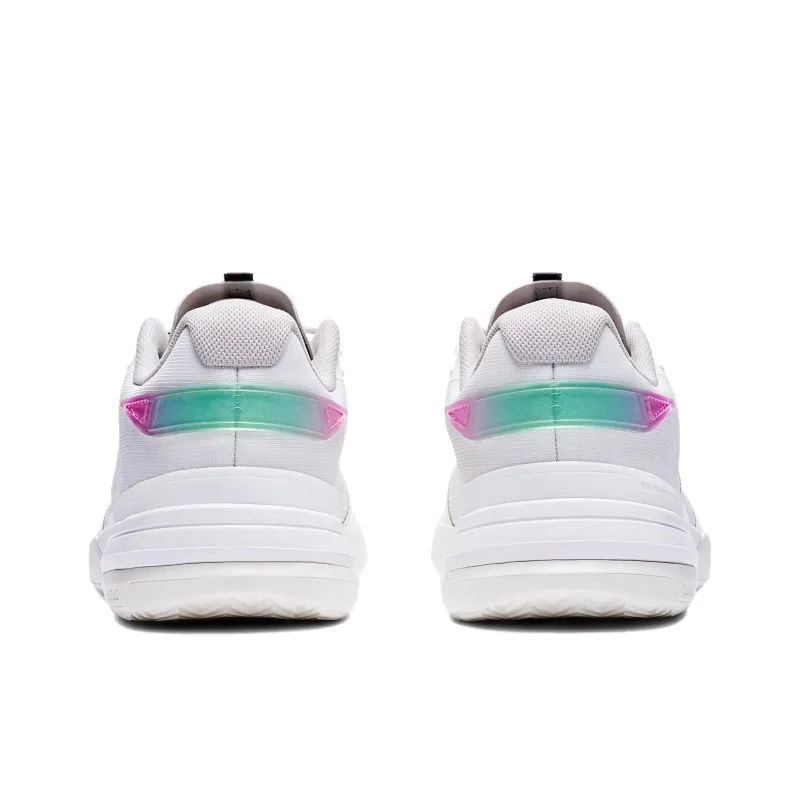 On Anti Slip Wear Resistant Low Top Tennis Shoes Women's White-4