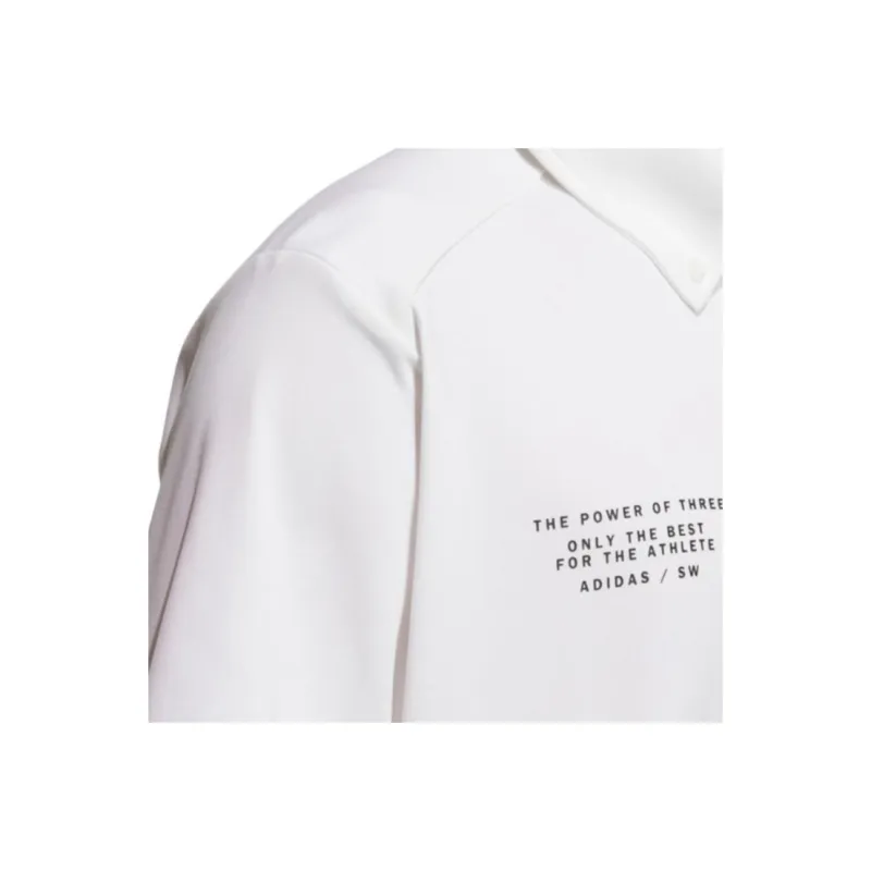 Adidas Clothing Polo Shirts Men White-3