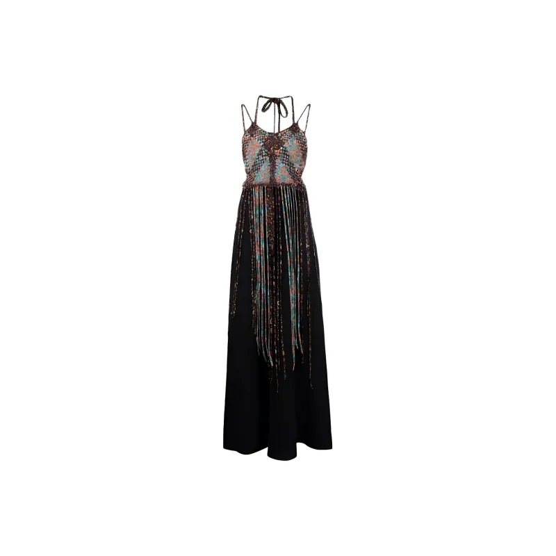 Chloe SS22 Sleeveless Dress Women's Brown-0