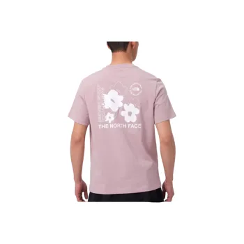 THE NORTH FACE SS25 T Shirt Unisex Crystal Rose Pink