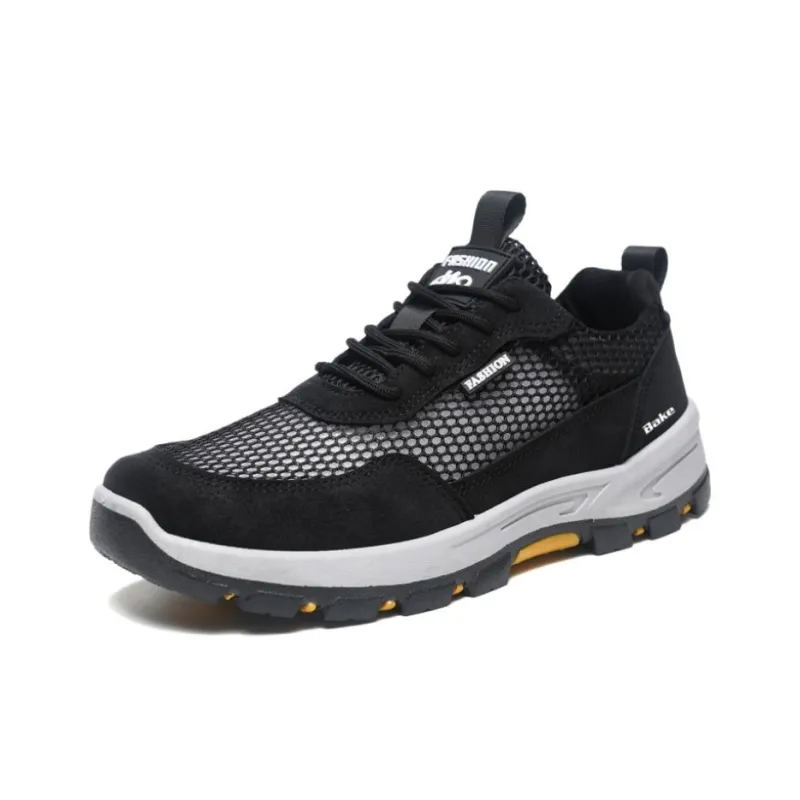 BAKE Shock Absorbers Slip Resistant Breathable Low Top Casual Shoes Men's-4
