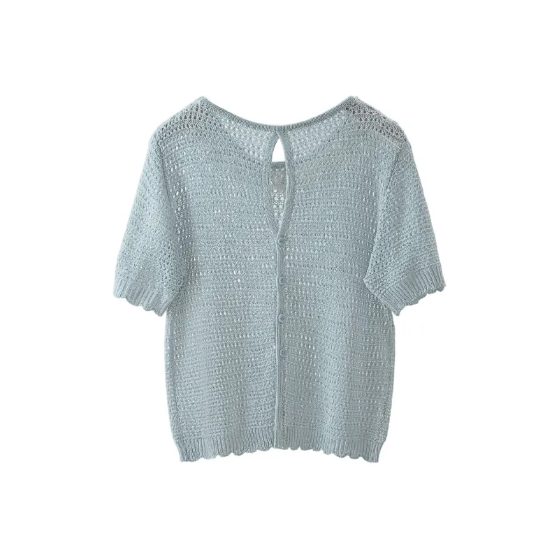 Cypress House Knitwear Women's Light Blue-1