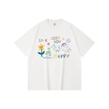 Crayon Shinchan Short Sleeved T Shirt Unisex