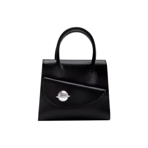 TENNCO Cow Leather Handbag Medium Size Women's Starry Black/Estate Red/Chocolates/Ultimate Gray
