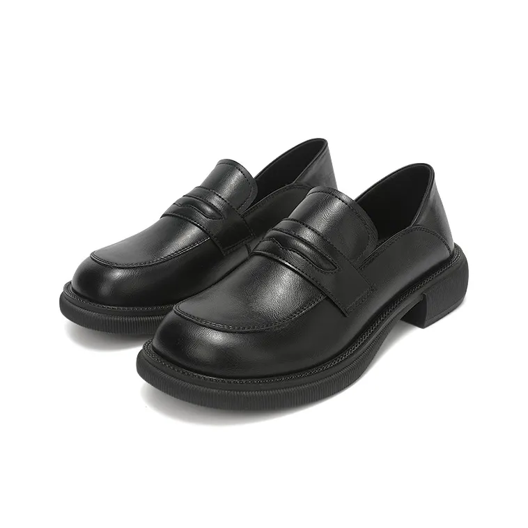 DAPHNE Loafers 3CM Women's Black-4