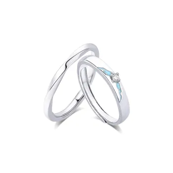 KUMET Sterling Silver Rings Unisex