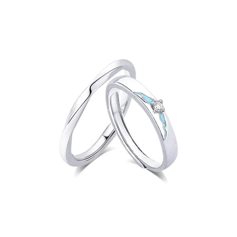 KUMET Sterling Silver Rings Unisex-0