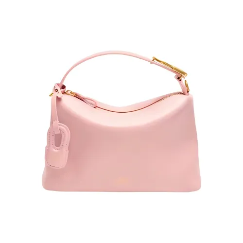 TENNCO Cow Leather Lunch Box Bag Handbag Trumpets Women's Cream White/Oat Yellow/Cherry Blossom Pink