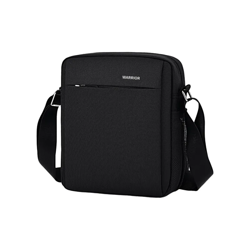 Warrior Polyester Shoulder Bag Men's Black-0