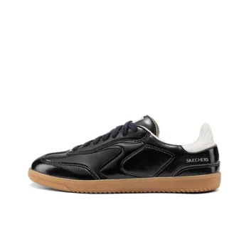 Skechers Anti Slip Wear Resistant Low Top Skateboard Shoes Women's Black