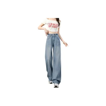 Weixi Jeans Women's Light Blue