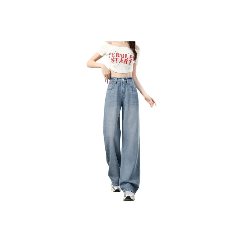 Weixi Jeans Women's Light Blue-0
