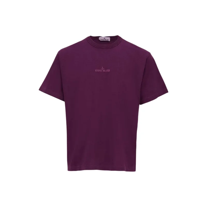 STONE ISLAND T Shirt Men's Purple-0