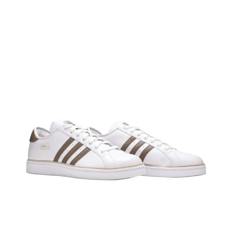 Adidas Originals Ali Classic Anti Slip Wear Resistant Low Top Skateboard Shoes Men's White-1