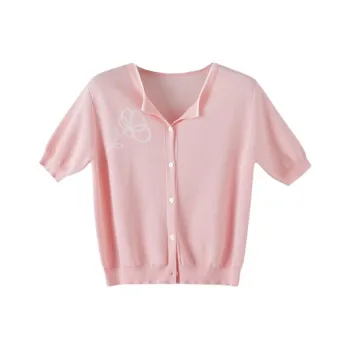 Late White Knitwear Women's Pink