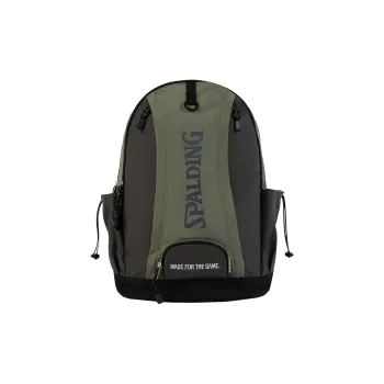 SPALDING Polyester Backpack Unisex Gray