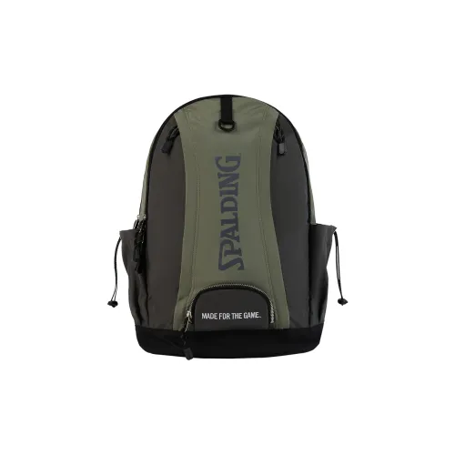 SPALDING Polyester Backpack Unisex Gray