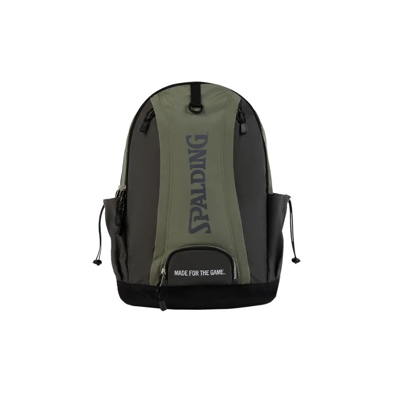 SPALDING Polyester Backpack Unisex Gray-0