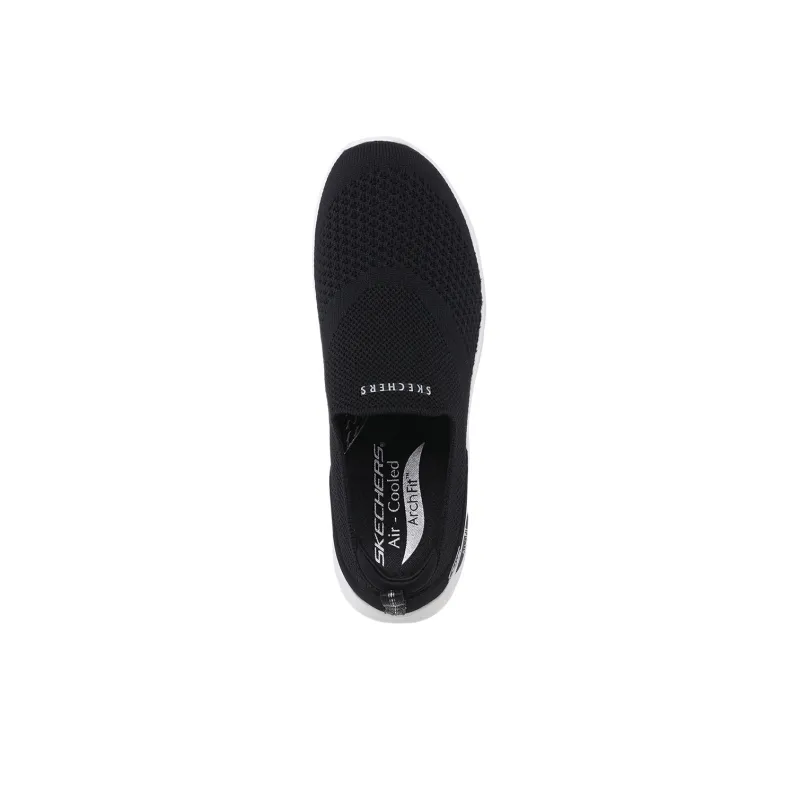 Skechers ARCH FIT REFINE Low Top Casual Shoes Women's Black-4