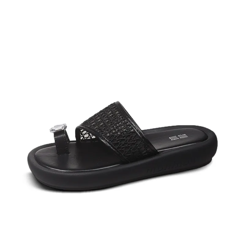 Betu Rubber Sole Slide Slippers Women's-5